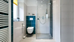 Showers and Toilets